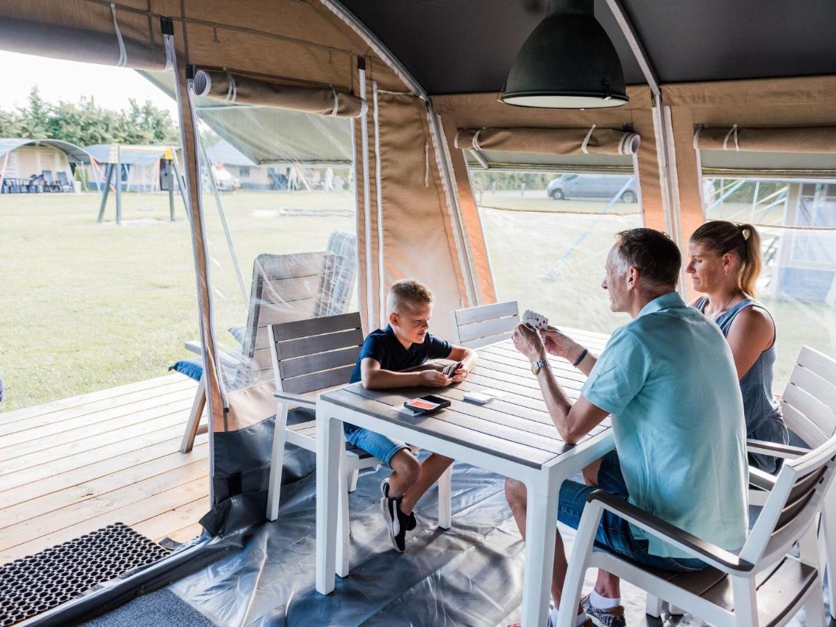 Nice Tent Lodge On A Campsite, Adjacent To The Forest, 27 Km From Luxembourg Medernach Exterior photo